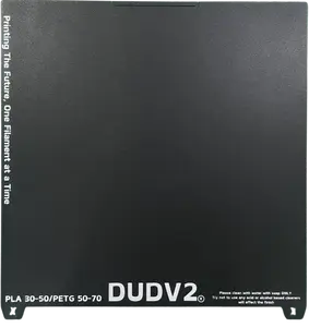 DUDV2 Cool Build Plates