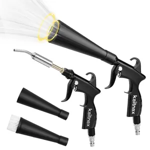 Air Blow Gun Car Cleaning Gun, Powerful Dry Car Detailing Air Gun Blower with Replacement Blasting Tube