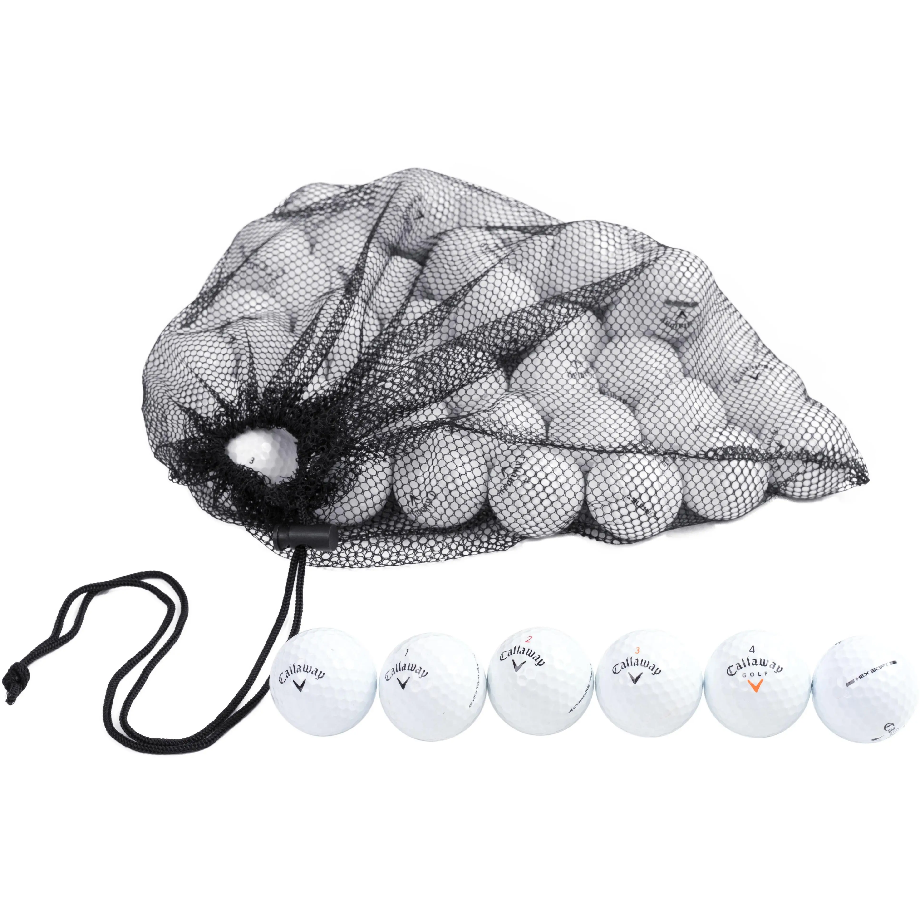 Callaway Golf Ball Mesh Bag Mix, 48 Pack Callaway Golf Ball Mesh Bag Mix, 48 Pack