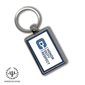 The Citadel Keychain Rectangular