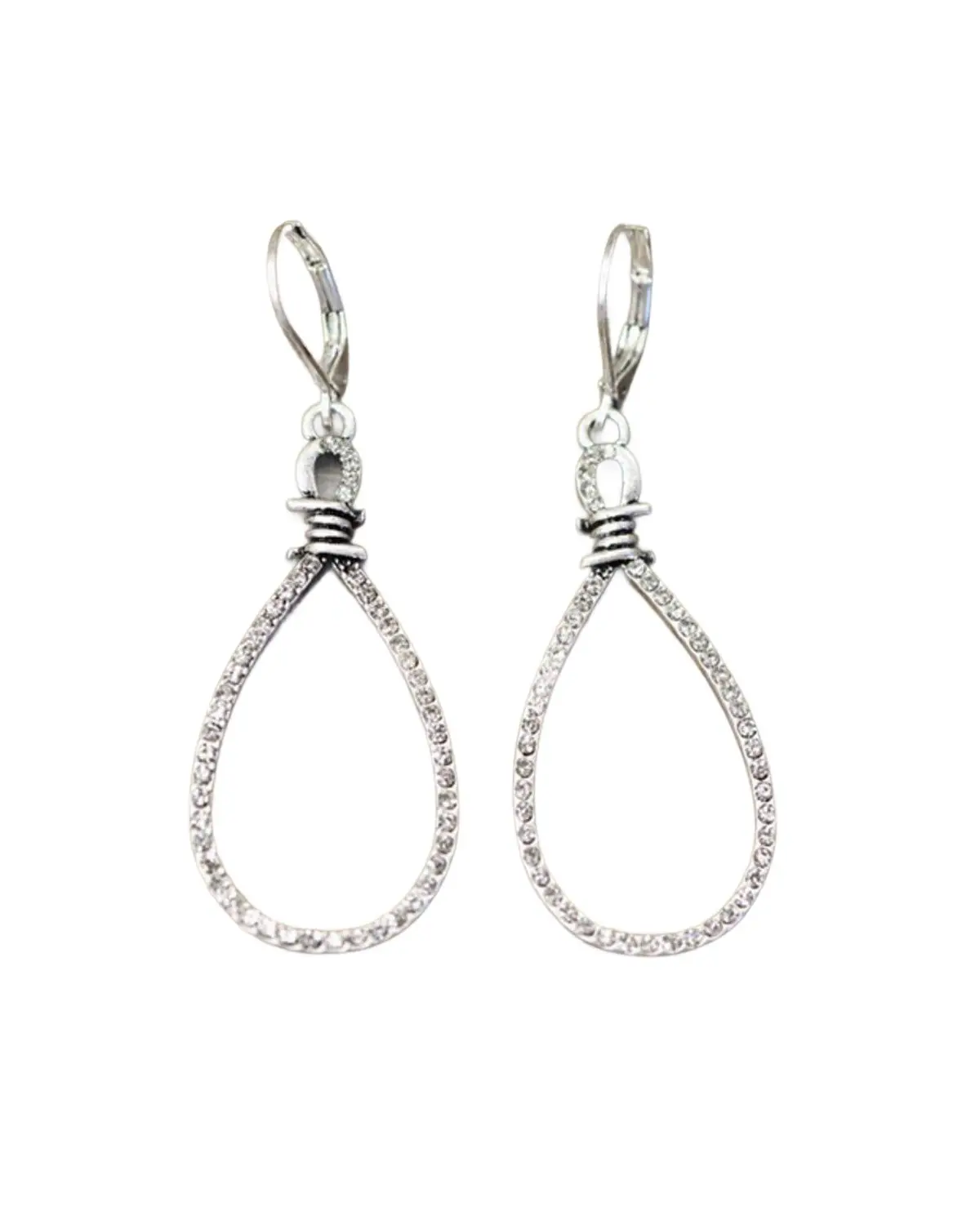 Lainey Wilson Women's Women'S Barbed Wire Embellished Earrings - 37G00114