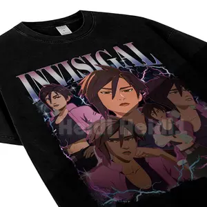 Invisigal Dispatch Game Shirt Robert Robertson Blonde Blazer Prism Vintage Graphic Tee for Gamers Unisex Crewneck All Seasons S-5XL