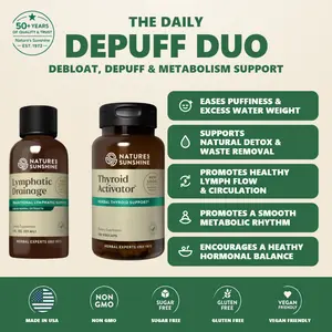 Daily Depuff Duo: Lymphatic Drainage, Thyroid Activator