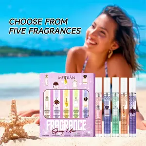 Women's Mini Perfume Set, 5-Piece Women's Fragrance Gift, Fragrance Sets, 10ML Portable Travel Size, Suitable for Daily Use and Special Occasions, Fragrance Mist Set