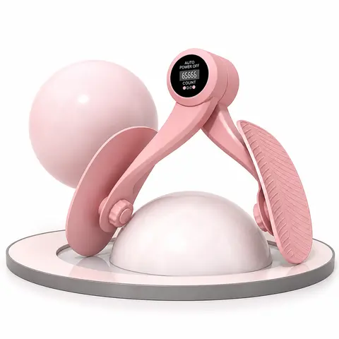 Ursines Kegel Exercise Pelvic Floor Trainer - Soft Padded Dual-Spring Resistance Strength Training Equipment, Compact and Portable, Comfortable and Easy to Use for Home, Active Lifestyles, Unisex Healthcare Gift