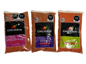 Chiligrín Chilidulce, Extra, or Limón – Mexican Chili Powder Pick Your Flavor – 1 Bag – 17.64 oz (500 g)