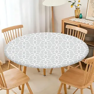 1pc fashionable and versatile floral series printed round tablecloth. Three sizes available. Suitable for home kitchen, living room, outdoor patio, garden. An exquisite tabletop decoration.