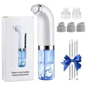 Electric Blackhead Remover, Blackhead Removal, 1 Box Facial Pore Cleaner with 4 Counts Replacement Heads, Blackhead Vacuum Cleaner, Facial Beauty Instrument, Personal Care Appliances, Comfort