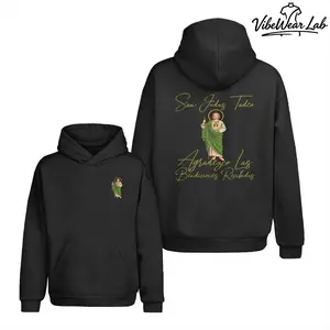San Judas TadeoHoodie/Sweatshirt/T-Shirt - Latino Faith Y2K Aesthetic Graphic Hoodie/Sweatshirt/Tee | Comfortable Unisex Youth Adult Apparel | Blessed Catholic Religious Gift