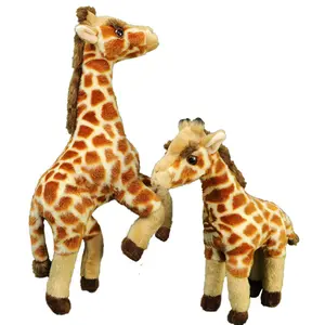 Realistic Giraffe Plush Toy, Wulula Baby Deer Doll, Zoo Children's Gift