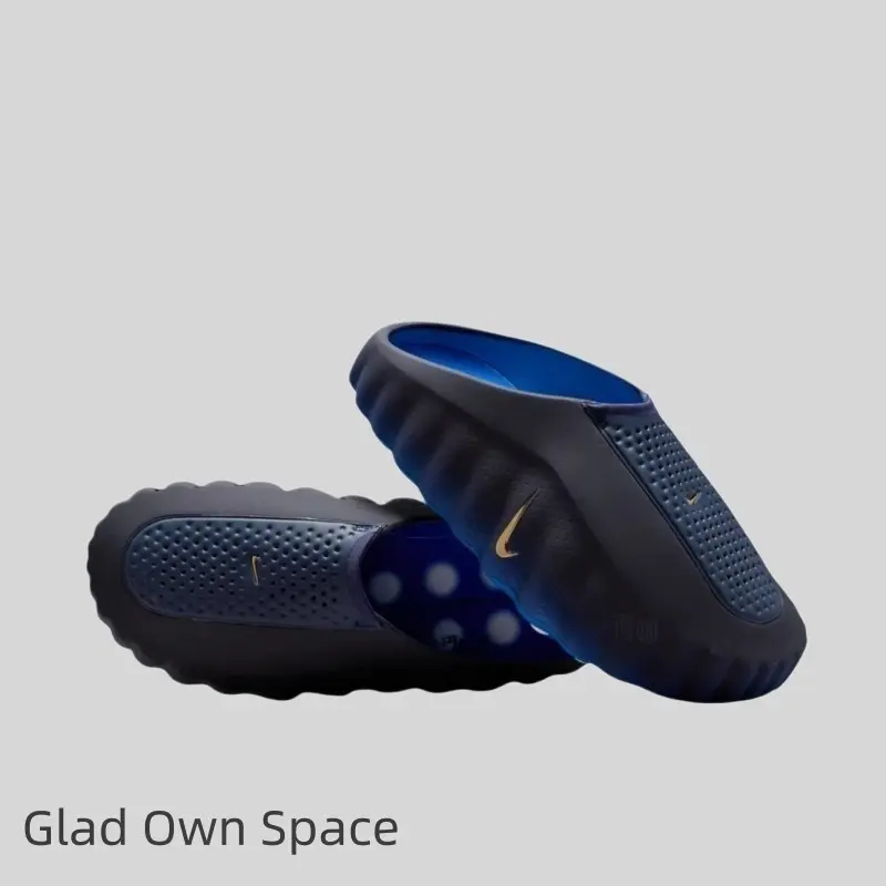 Fashionable, Trendy, Comfortable, Snug-Fit Padded Slippers Unisex Style Black-Blue