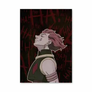 Poster Hisoka Laughing