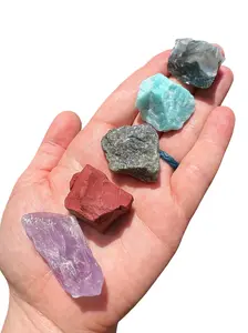 New Moon Beginnings Virgo Zodiac Stone Set - Raw Collection of Zodiac Stones in Various Colors