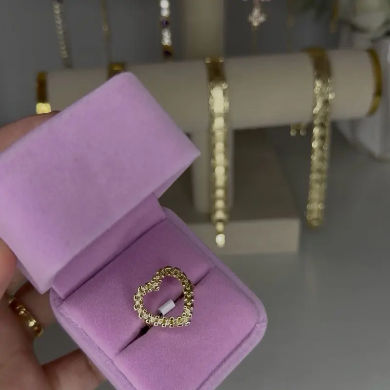 Heart Rollie Ring