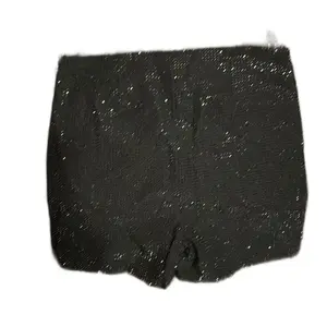 Black Studded Shorts - Trendy and Edgy Addition to Your Wardrobe - Jean, Womenswear