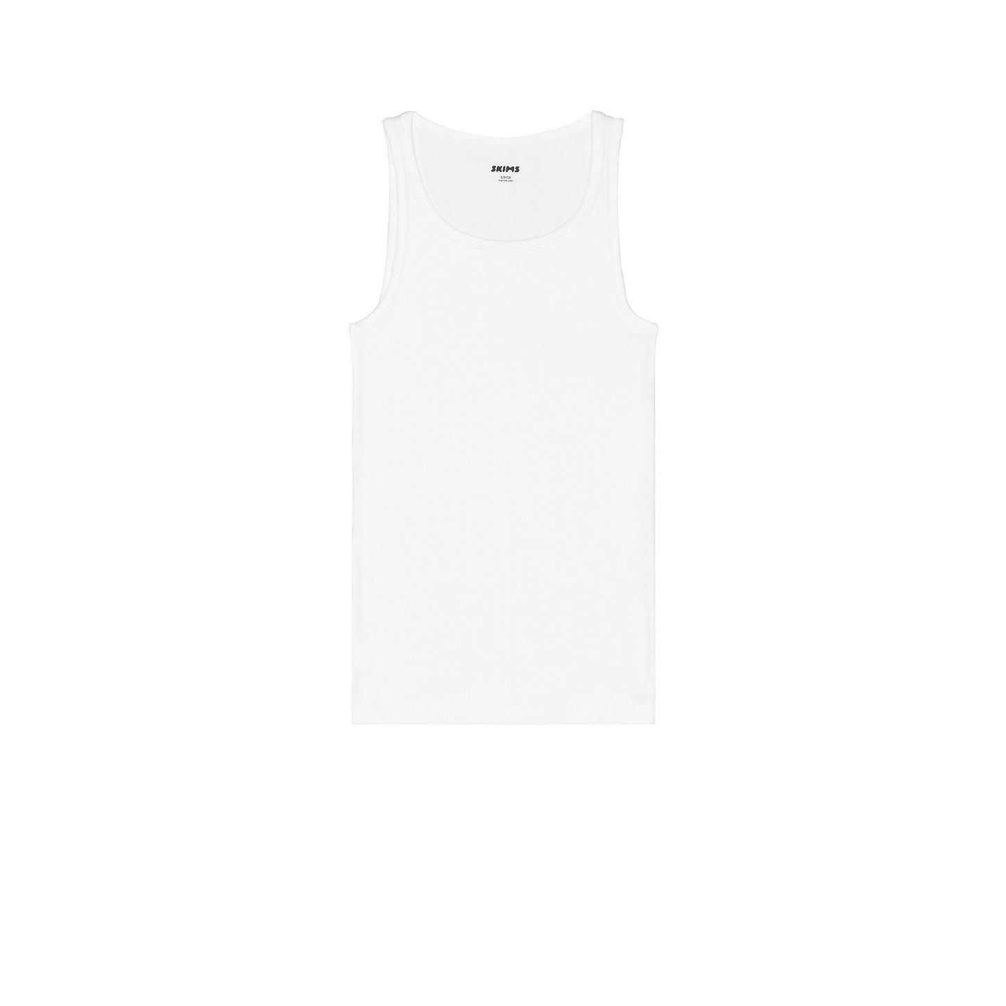 SKIMS Cotton Rib Tank 3-Pack in Onyx