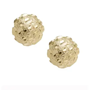 Nugget Circle Earrings