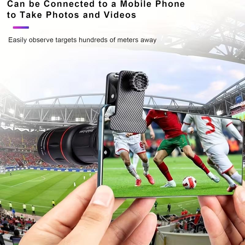 【CLEARANCE SALE】  Summervibes 8X Zoom Phone Camera Lens HD Telescope Clip-On for iPhone Android | Portable Travel Photography Gift