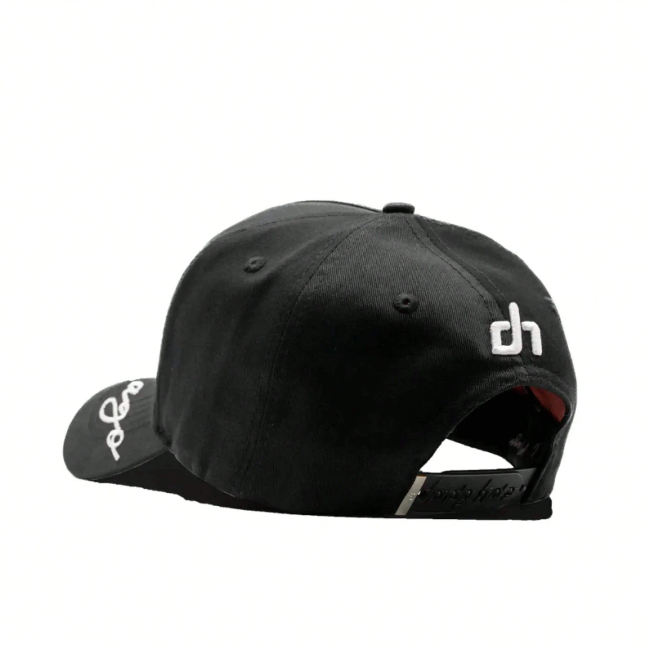 Dandy Hats Los Angeles Premium Black Cap - 31 Hats x El Mago Red