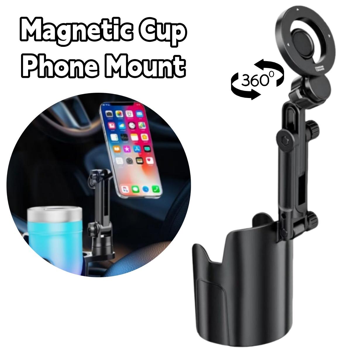 2026 Upgraded 2 in 1 Car Cup Holder Expander with Phone Mount, Adjustable Base & 360° Rotation, Universal Cup Holder Cell Phone Holder for Car, Compatible with iPhone Samsung All Smartphones, Stable Drink Bottle Holder for Most Vehicles 2026 Upgraded 2 in 1 Car Cup Holder Expander with Phone Mount, Adjustable Base & 360° Rotation, Universal Cup Holder Cell Phone Holder for Car, Compatible with iPhone Samsung All Smartphones, Stable Drink Bottle Holder for Most Vehicles