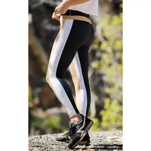 JUMP TRACK Legging in Tan/Black - Versatile for Everyday Wear