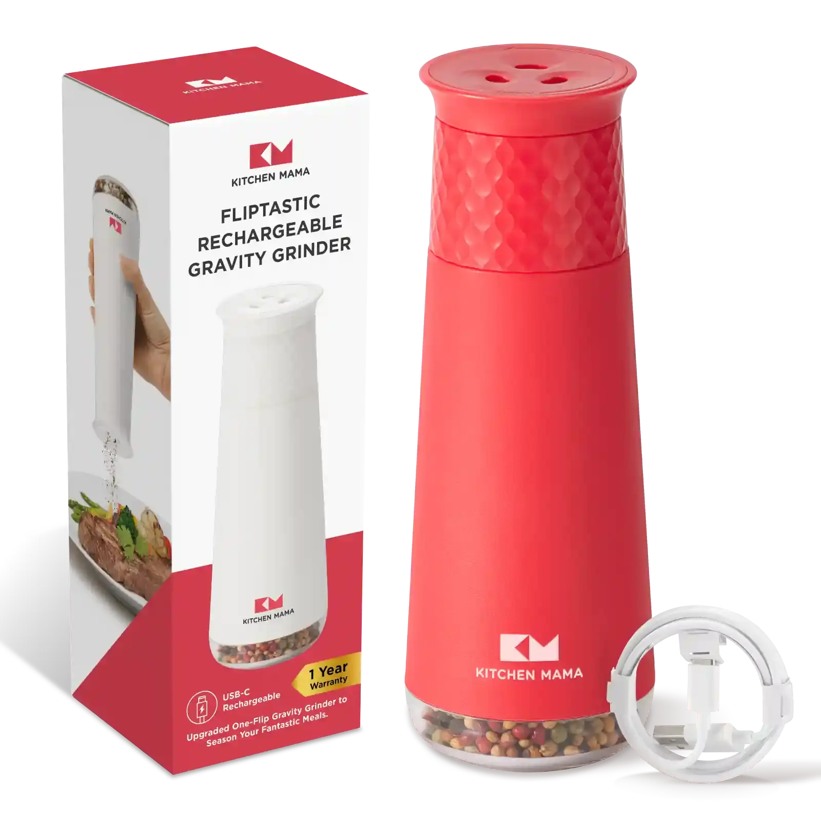 FlipTastic Rechargeable Gravity Grinder