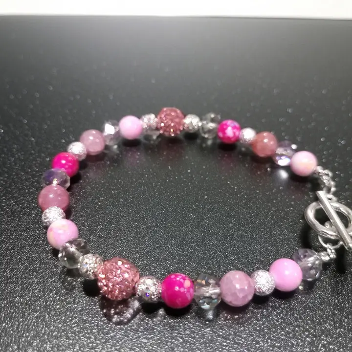 Pink Pavé Bracelet