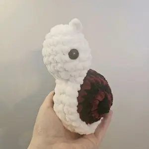 Handmade Crochet Snail Plushie