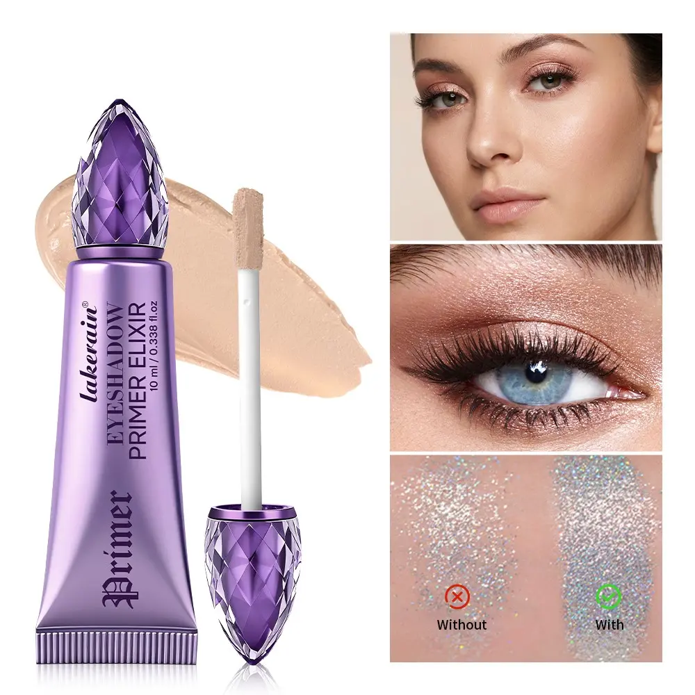 Eye Shadow Primer Cream, Cosmetic Eyeshadow, Eyeshadow, Long-Lasting Waterproof Formula, Lightweight Hydrating Base, Non-Sticky Finish, Ideal for Makeup Application, Eye Makeup Products, Perfect Eye Makeup