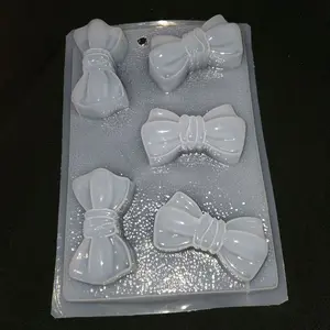 Bow Design Plastic Mold - Clear Plastic Mold with Bow Shapes for Your Needs