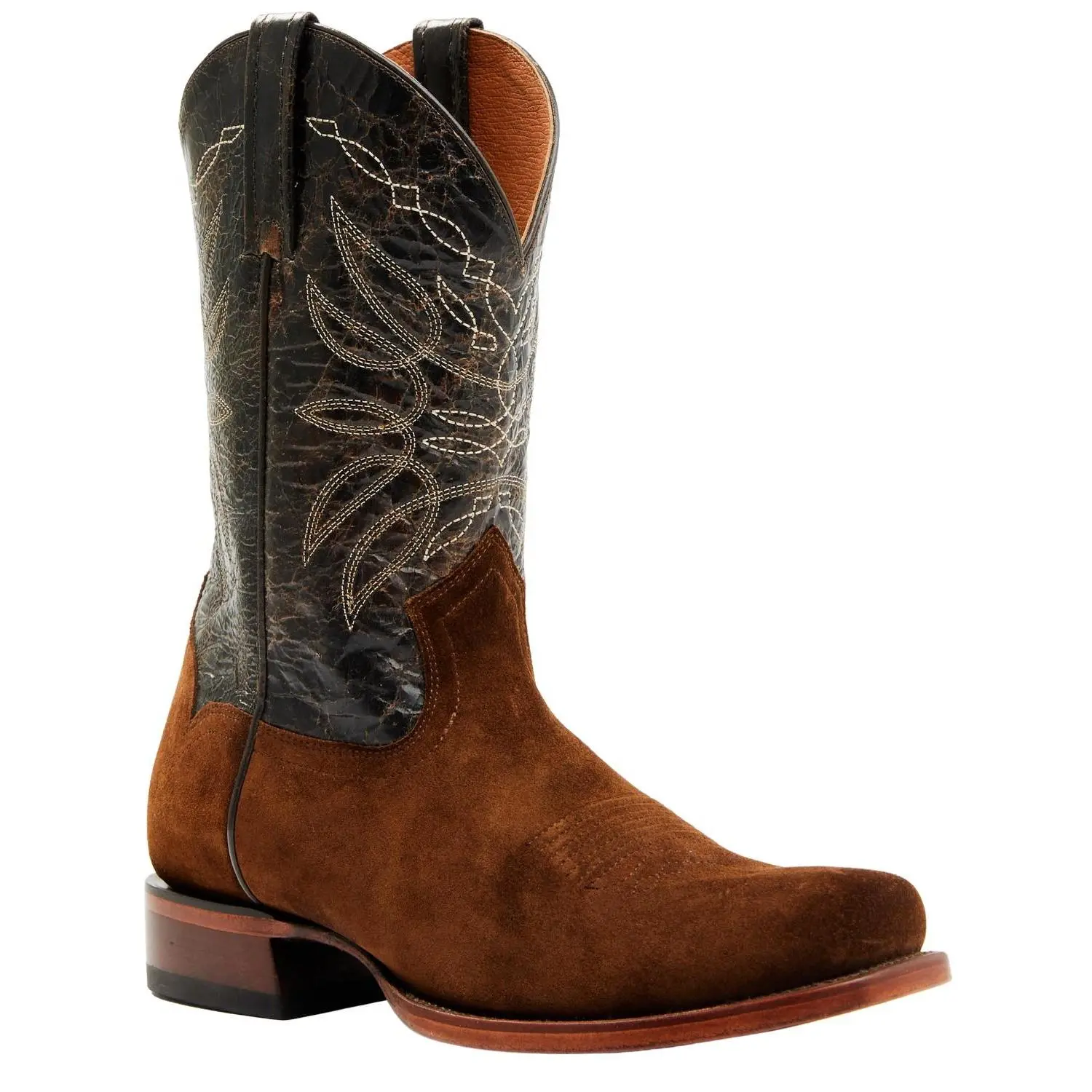 Moonshine Spirit Men's 11" Pancho Roughout Western Boot Square Toe - Rc1065
