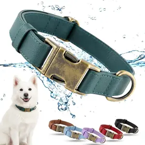 Waterproof Silicone Dog Collar Soft Durable Odor Free Adjustable Pet Collar for Small Medium Large Dogs