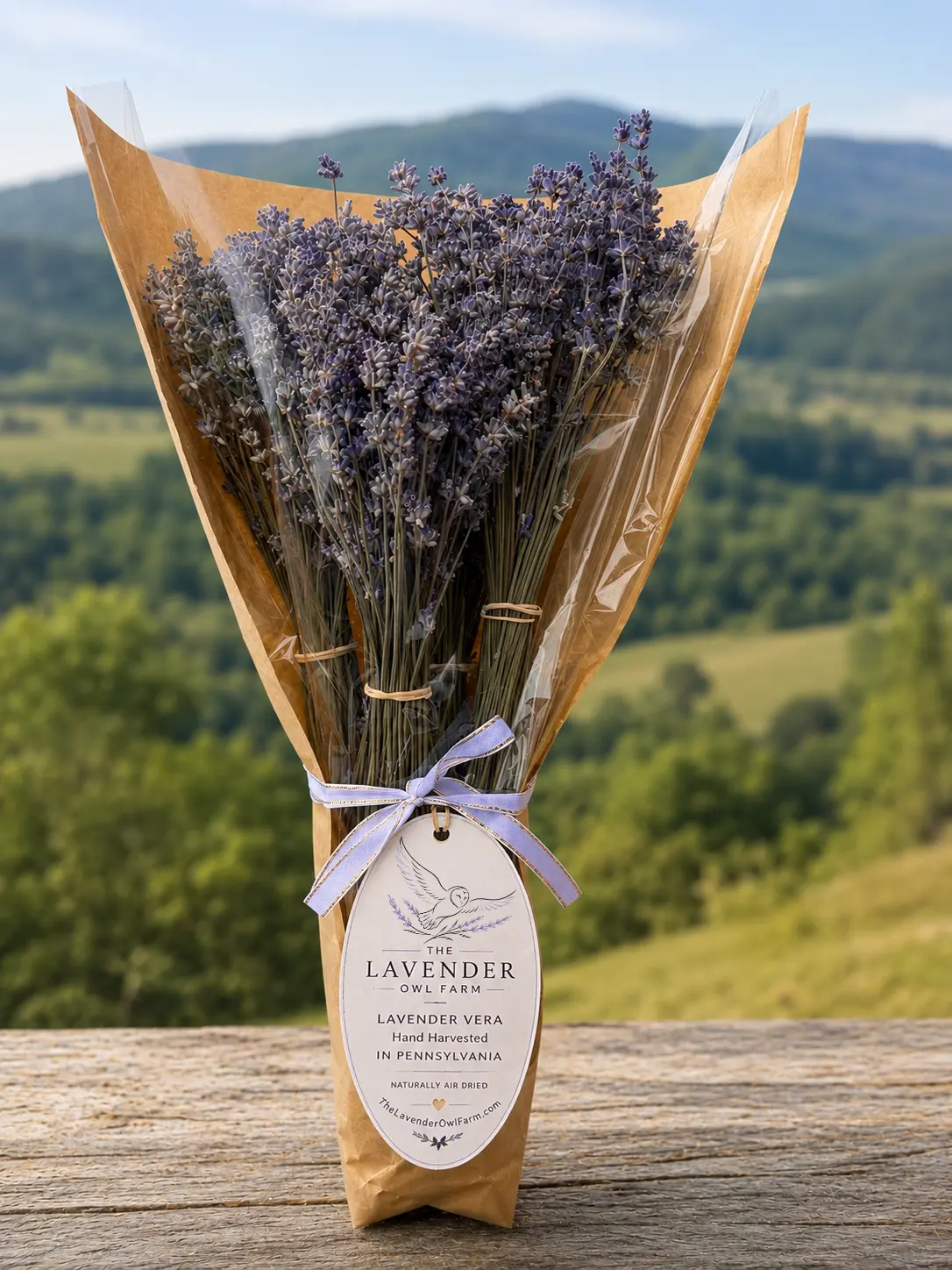 Dried Lavender Flowers Bundle Fragrant USA Farm Grown Wedding Decor Gift Bunch
