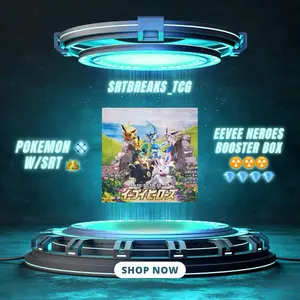 Eevee Heroes Booster Box - 30 Packs - S6A - Japanese