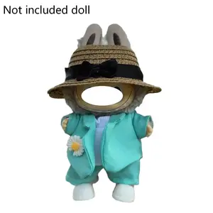1 Piece 17cm West Suit Jimin Bubu Doll Clothes, No Doll Included, Fashionable Costume Accessory for Collectors & Fans,Prefect romantic gifts for doll lovers&collectors ，not included doll.