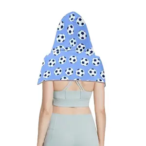 Hooded Instant Cooling Sports Towel, lightweight quick dry UV sun protection chilly wrap, multi-purpose cold-feeling head neck bandana ideal for gym fitness, outdoor hiking, running workouts and summer camping activities