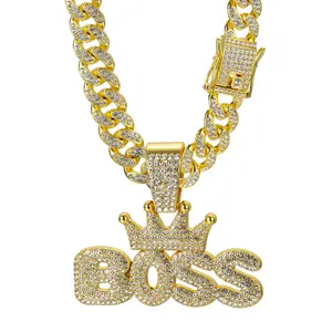 BLING KING PETS! 👑 🐾     24K Gold Cuban Link Chain with Crown Pendant - Adjustable Swag for XL Dogs ✨     Hypoallergenic Alloy + 100+ CZ Stones 💎 Elegant Luxurious