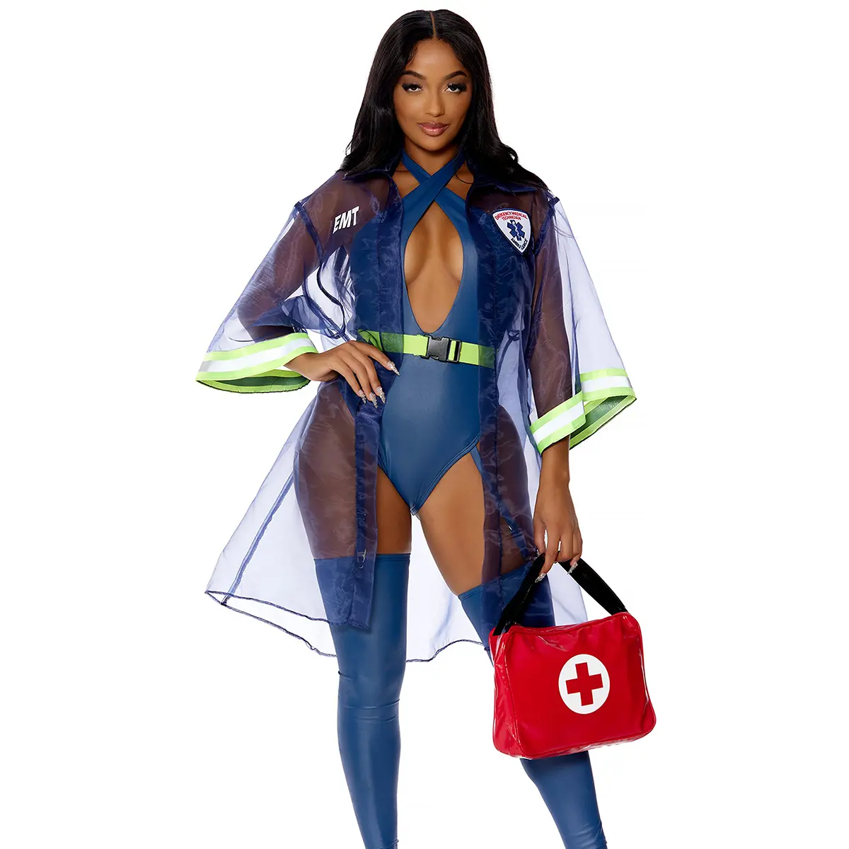 Forplay Women's Halloween Whats the 911 5-Piece Women's Sexy EMT Costume