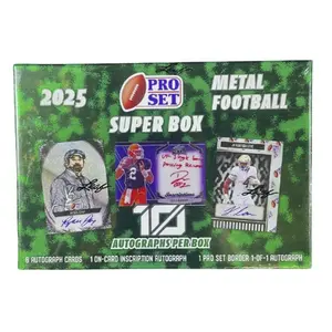 2025 Leaf Pro Set Metal Football Super Box