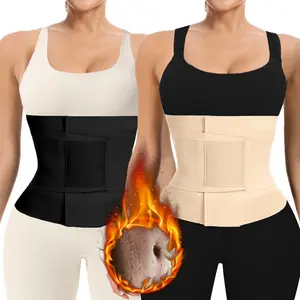Women's Waist Trainer Corset Triple Training Wrap-Around Compression Waist Belt for Effective Support and Shaping Comfortable Tummy Control Girdle