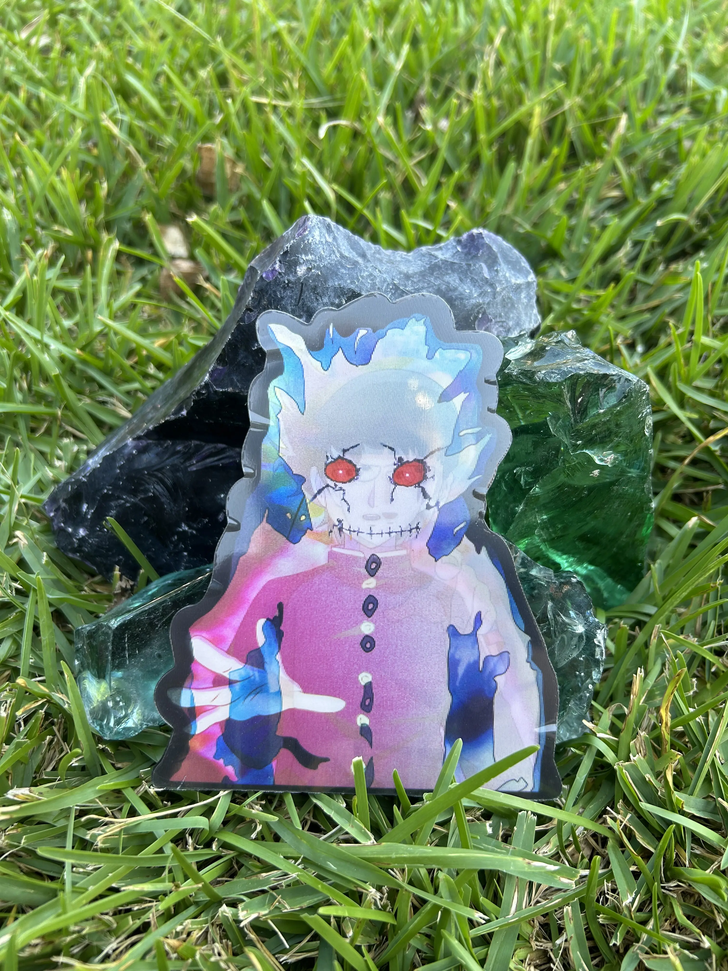 Strongest Supernatural Kid 3D sticker