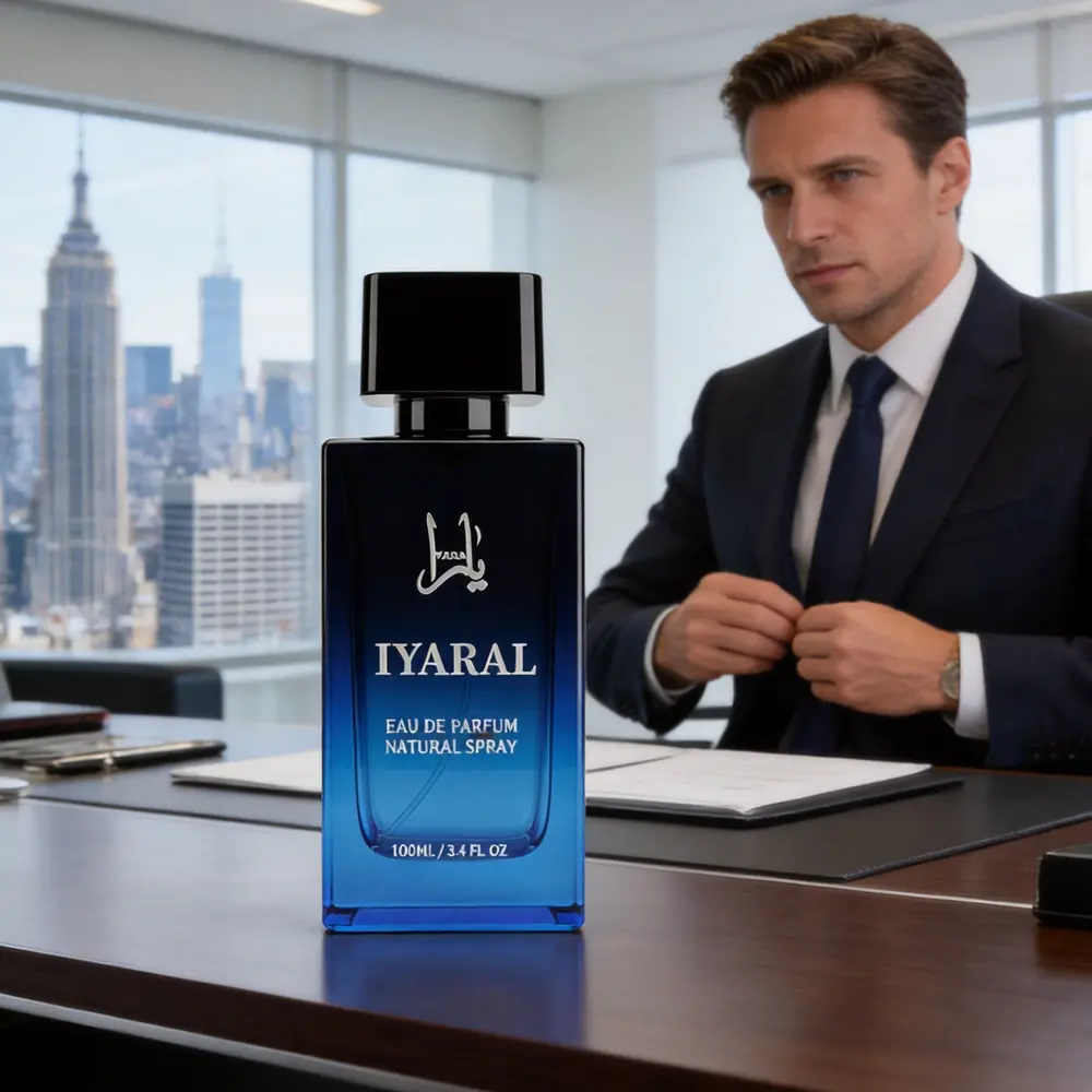 IYARAL Men's Eau De Parfum 100ml (3.4oz) - Original Fragrance From Dubai - Unisex Perfume - Long Lasting Arabic Perfum