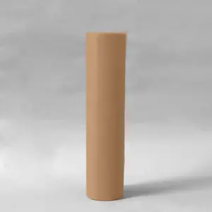 Natural Tulle Fabric Bolt, Sheer Fabric Spool Roll For Crafts 18"x100 Yards