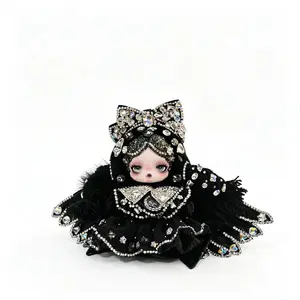 【Wednesday】Handmade Diamond Plush Doll