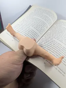 Funny Book Holder – Hilarious Spread-Leg Bookmark – Gag Gift for Readers – One-Hand Reading Tool