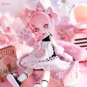 Vision Reconstruction Series BJD Blind Box, 1/12 Action Figure Ball Jointed Doll, Cute 18cmDress Up Doll with Joints, Collection Action Figure for Birthday Christmas