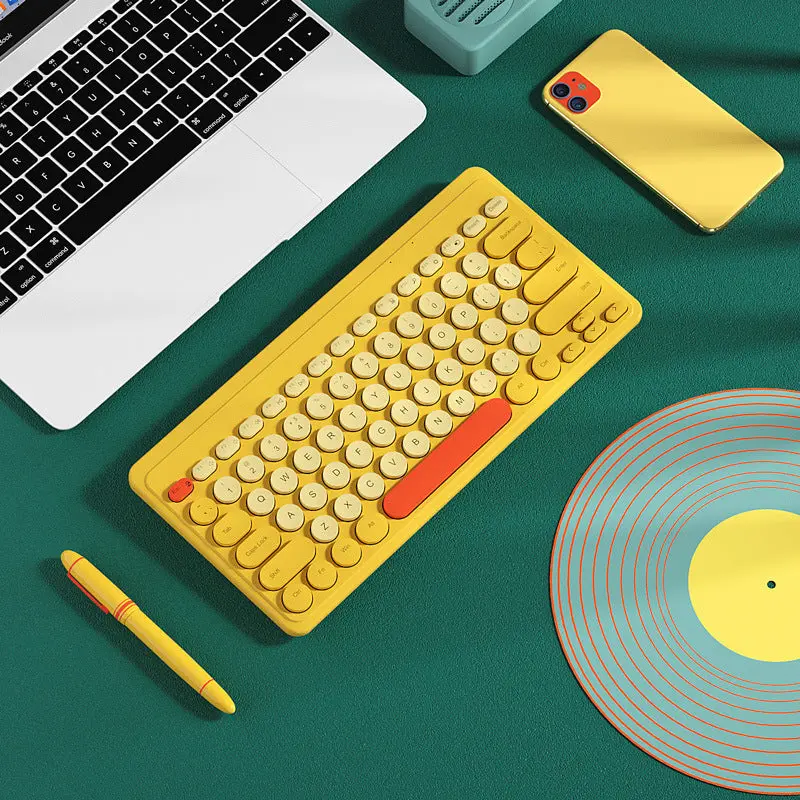 USB Wireless Notebook Bow Keyboard