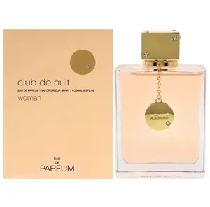 Armaf Club de Nuit Intense Men EDT 3.6 Fl Oz Floral Fragrance with Bergamot Jasmine Cologne Scented Perfume Musk Amber Spicy Rose Woody Notes Lemon Aroma Men's Cologne