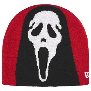 Supreme New Era Ghostface Beanie (Red)