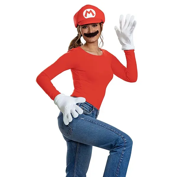 Adult Super Mario Elevated Classic Mario Accessory Kit